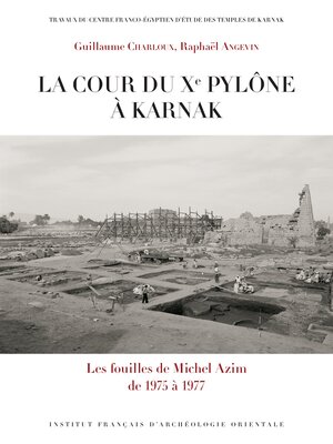 cover image of La cour du Xe pylone a Karnak